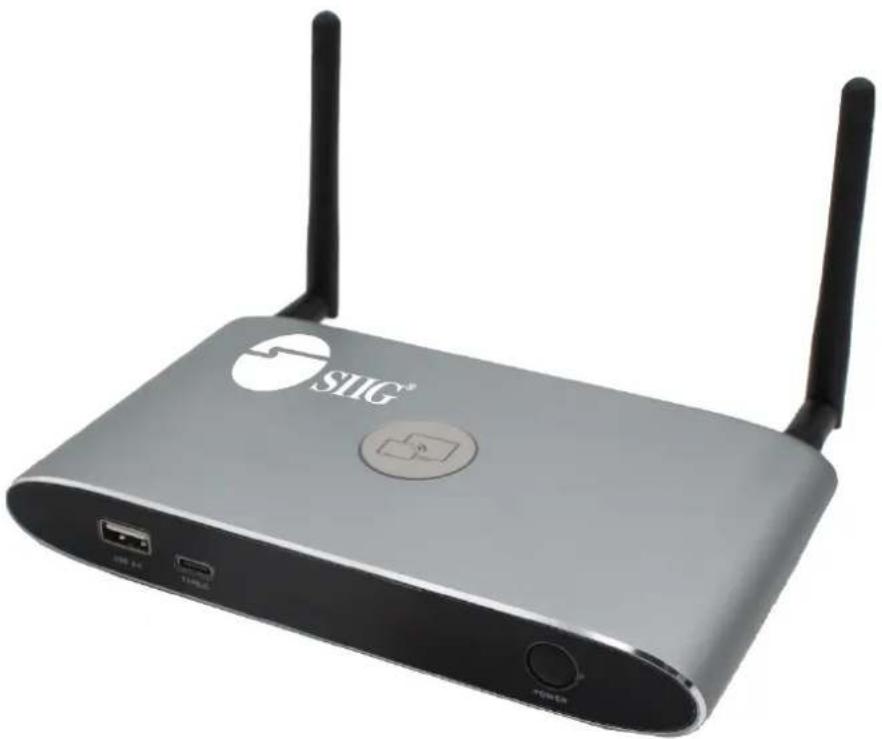 Siig CE-H26611-S1 - Dual View Wireless Media Presentation User Manual - 1