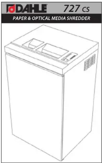 Dahle PowerTEC 727 CS - SPECIFICATIONS - 1