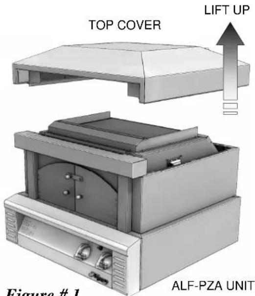 TOP COVER LIFT UP Figure # 1 ALF-PZA UNIT
