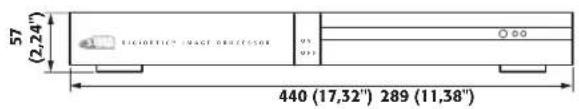 57 (2,24") ELECTRIC" MAGE DRAINER 440 (17,32") 289 (11,38")