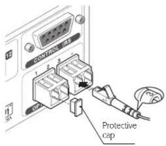CONTROL IR3 1 2 3 OP Protective cap