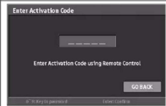 WESTINGHOUSE LD-3255AR - Obtain ATSC Tuner Activation Code - 1