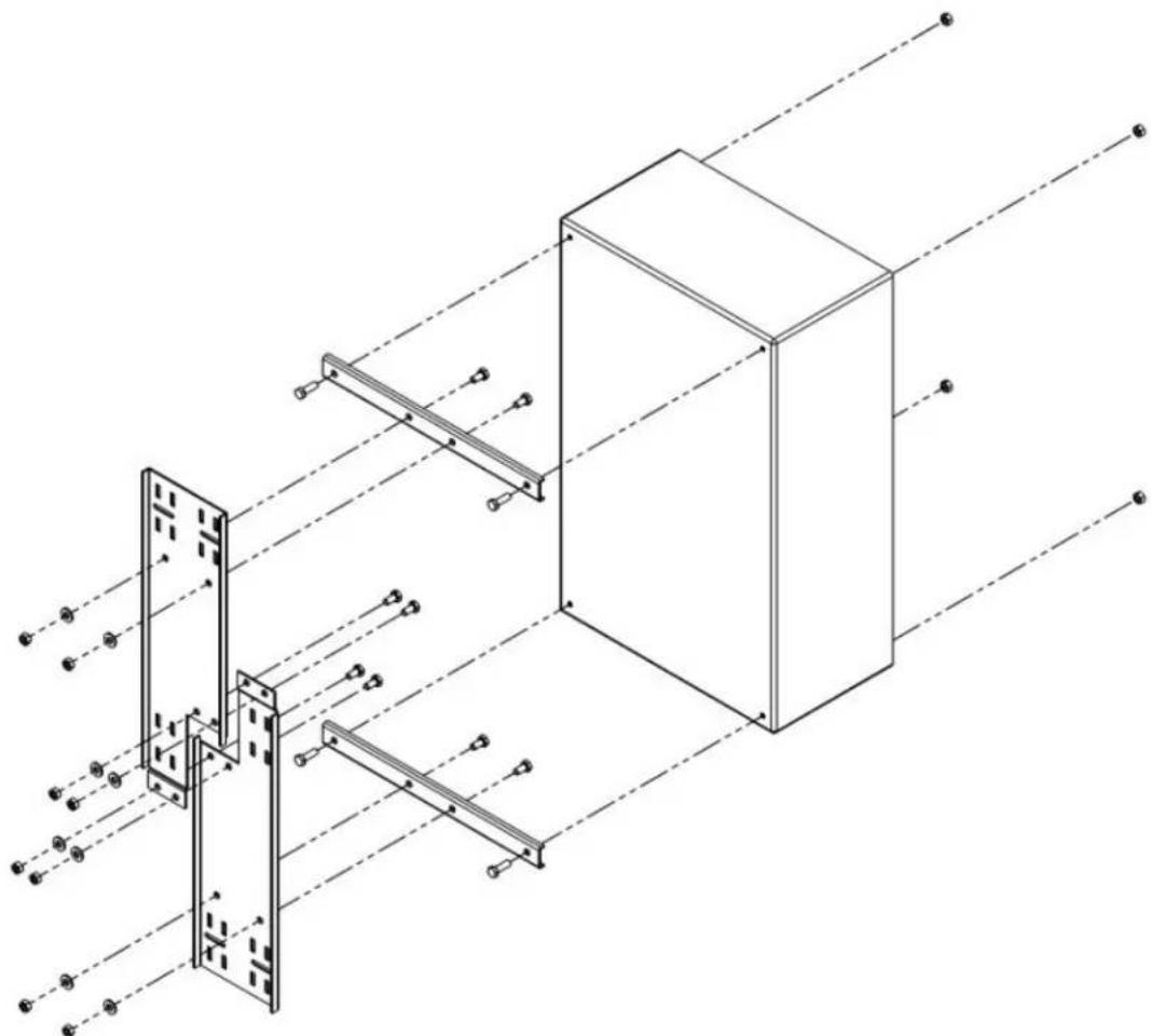 ComNet NWKSP2 - Pole Mounting Bracket Assembly - 1