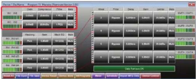 Device Device Name - Program 15 Memory (Remote Version 1.02) Data Compressor Filter Max H1 H2 3.0Gb 20.6Gb 1 PCL Multi H2 H2 50Gb 20.6Gb 1 PCL Multi Masking Scan Mask CC Multi Pack 6.8Gb 19.0Gb Multi Pack 5.8Gb 20.6Gb Multi Pack 5.8Gb 19.0Gb Multi Pack 5.8Gb 19.0Gb Multi Data Passes OK Event All File Open File Save Device Pack Device Store All Programs Motor Scheduler Import MCI Data Server Control