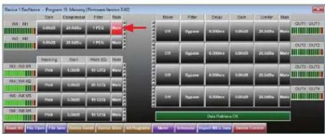 Device 1 Software - Program 15 Memory (Firmware Version 3.6) H2 H1 0.00dB 29.8dB 1 PCD Max H2 H1 5.0dB 28.6dB 1 PCD Max H2 H1 Matching Gain Reset SD Max H2 H1 Diss 5.0dB 10 GCD Max H2 H1 Diss 5.0dB 28 GCD Max H2 H1 Diss 5.0dB 10 GCD Max H2 H1 Diss 5.0dB 10 GCD Max Data Release OK