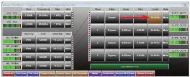 Data (DataForm) - Program 5 Memory Server Version 1.0 File Edit View Compressor Filter Help F4 F1 F2 0.0KB 20.0KB 1 PEQ M3 F2 F2 0.0KB 20.0KB 1 PEQ M3 Marketing Start Make F2 M3 M3 - M3 M3 Pins 5.0KB 19 GCD M3 M3 - M3 M2 Pins 5.0KB 20 GCD M3 M3 - M3 M2 Pins 5.0KB 19 GCD M3 M3 - M3 M4 Pins 5.0KB 19 GCD M3 Power Filter Clean Clean Limiter M3 3 Dppmase 20.0GHz Mio 4 Dppmase 8.00ms 6.00ms 20.0GHz Mio 5 Dppmase 8.00ms 6.00ms 20.0GHz Mio 5 Dppmase 8.00ms 6.00ms 20.0GHz Mio Data Manager Cn Control Cn Data Series Data Send Control Signal Control Set All Programs Window Settings Report MDI Data Control