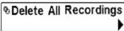 HUMMINBIRD 800 - Delete Recording - 1