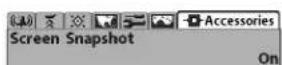 HUMMINBIRD 800 - Accessories Menu Tab - 1