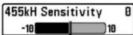 HUMMINBIRD 800 - kHz Sensitivity - 1