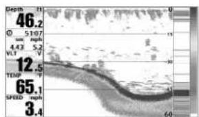 HUMMINBIRD 800 - Real Time Sonar (RTS™) Window - 2