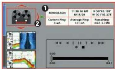 R00008.5ON 11:38:14 AM 6/14/08 R 50°41.198" W 001°93.373" Current Ping: 0 mS Average Ping: 121 mS Remaining: 0:41-3.3MB