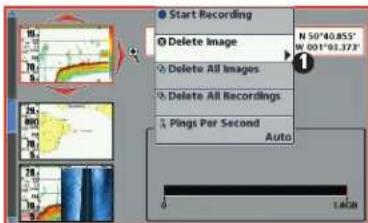 Start Recording Delete Image Delete All Images Delete All Recordings Pings Per Second Auto N 50°40.853' W 001°01.373'