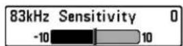 HUMMINBIRD 800 - kHz Sensitivity - 1