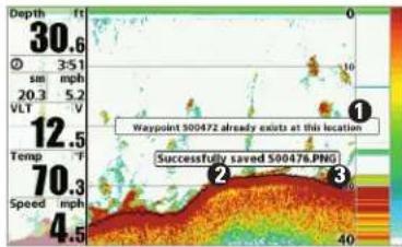 HUMMINBIRD 800 - Screen Snapshots - 1