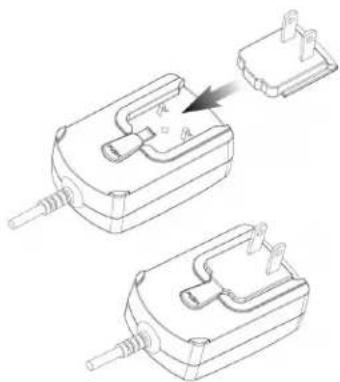 WHISTLER WGPX-635 - Assemble the AC adapter: - 1