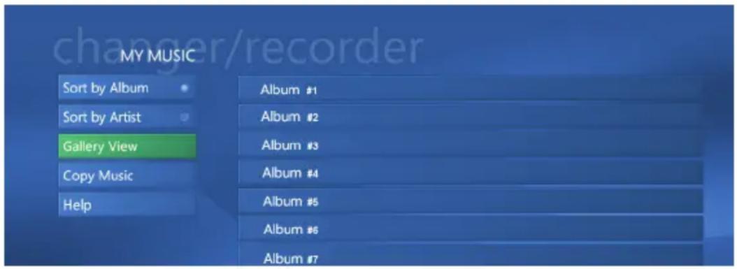 MY MUSIC Sort by Album Sort by Artist Gallery View Copy Music Help Album #1 Album #2 Album #3 Album #4 Album #5 Album #6 Album #7