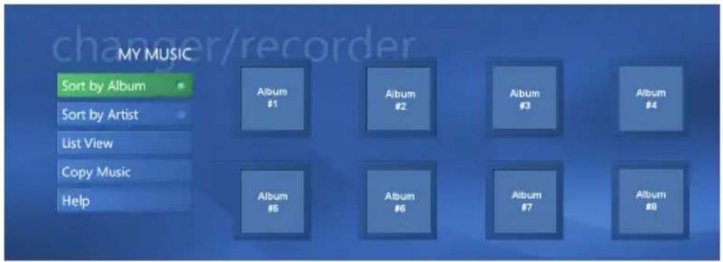 MY MUSIC Sort by Album Sort by Artist List View Copy Music Help Album #1 Album #2 Album #3 Album #4 Album #6 Album #6 Album #7 Album #8