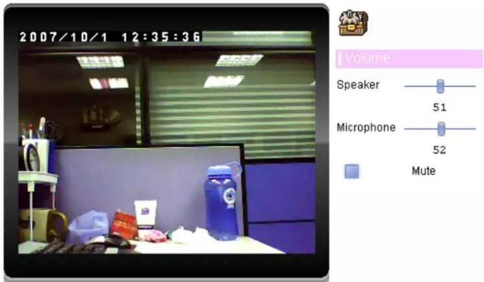 2007/10/1 12:35:36 Volume Speaker —— 51 Microphone —— 52 Mute