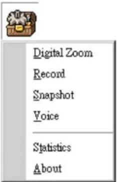 Digital Zoom Record Snapshot Voice Statistics About