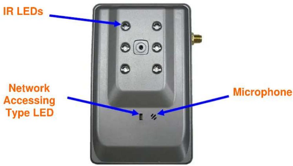 IR LEDs Network Accessing Type LED Microphone