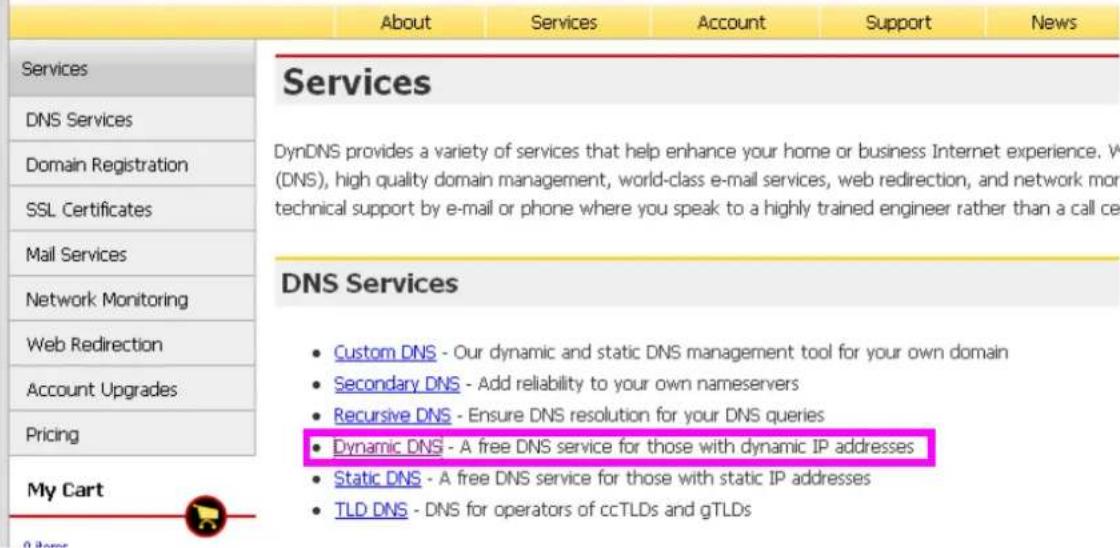 About Services Account Support News Services DNS Services Domain Registration SSL Certificates Mail Services Network Monitoring Web Redirection Account Upgrades Pricing My Cart Services DynDNS provides a variety of services that help enhance your home or business Internet experience. V (DNS), high quality domain management, world-class e-mail services, web redirection, and network more technical support by e-mail or phone where you speak to a highly trained engineer rather than a call ce DNS Services Custom DNS - Our dynamic and static DNS management tool for your own domain Secondary DNS - Add reliability to your own nameservers Recursive DNS - Ensure DNS resolution for your DNS queries Dynamic DNS - A free DNS service for those with dynamic IP addresses Static DNS - A free DNS service for those with static IP addresses TLD DNS - DNS for operators of ccTLDs and gTLDs
