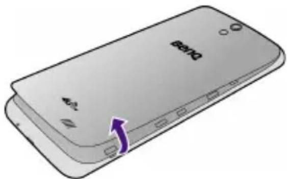 BENQ F5 - Remove the back cover - 1