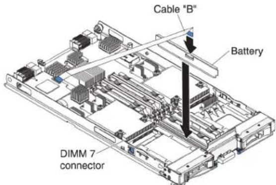 LENOVO eServer BladeCenter HS22 - Installingastorageinterfacecard - 4
