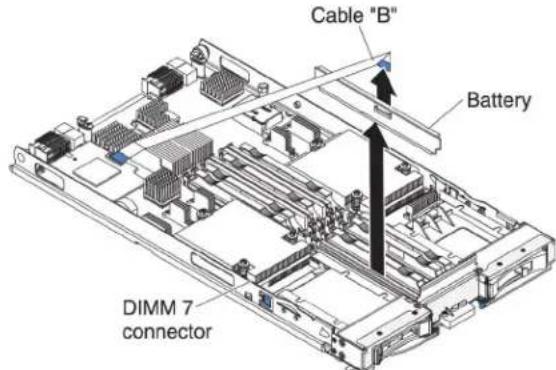 LENOVO eServer BladeCenter HS22 - Removingastorageinterfacecard - 3