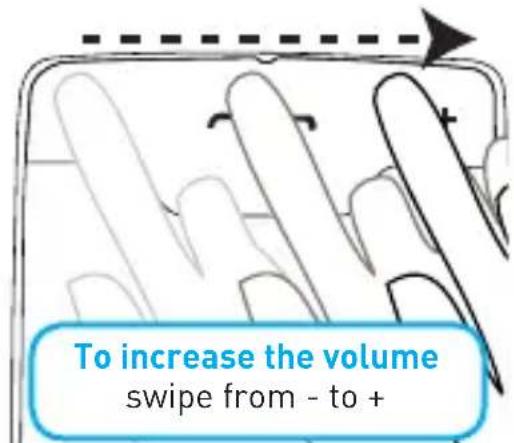 BLUEANT Sense - Adjusting the Volume - 2