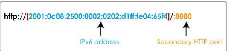 http://[2001:0c08:2500:0002:0202:d1ff:fe04:65f4]/:8080 IPv6 address Secondary HTTP port