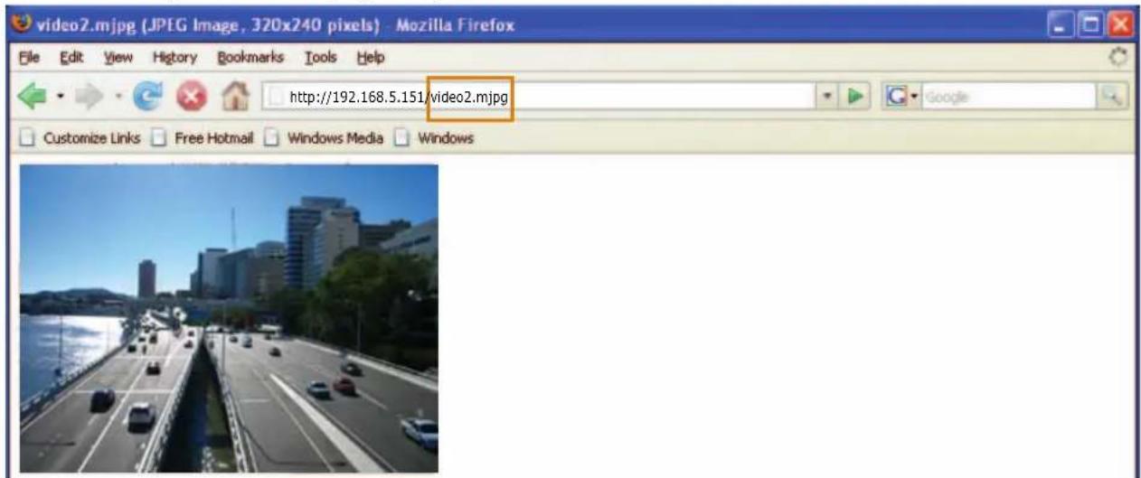 video2.mjpg (JPEG Image, 320x240 pixels) - Mozilla Firefox File Edit View History Bookmarks Tools Help http://192.168.5.151/video2.mjpg Customize Links Free Hotmail Windows Media Windows