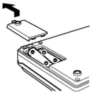 TEAC CD-BT2 - Inserting batteries - 1