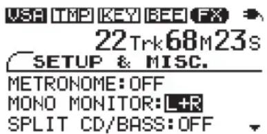 TEAC CD-BT2 - Mono monitoring - 1