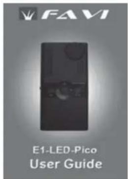 FAVI E1-LED-Pico User Guide