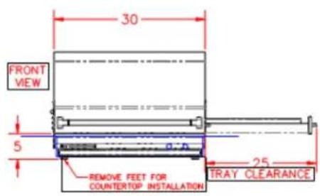 LYNX Sonoma LSMKF - CUTOUT SPECIFICATIONS - 4
