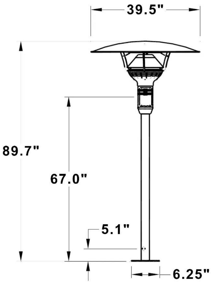 LYNX Professional LHPM-BC - CLEARANCE TO COMBUSTIBLES - 2