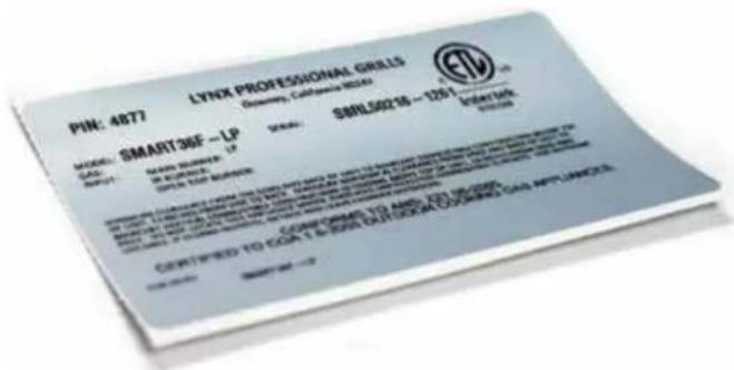 LYNX SmartGrill SMART30F - OBTAINING SERVICE FROM LYNX - 1
