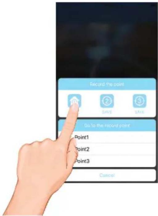 Record the point 10 2 3 SAVE SAVE Go to the record point Point1 Point2 Point3 Cancel