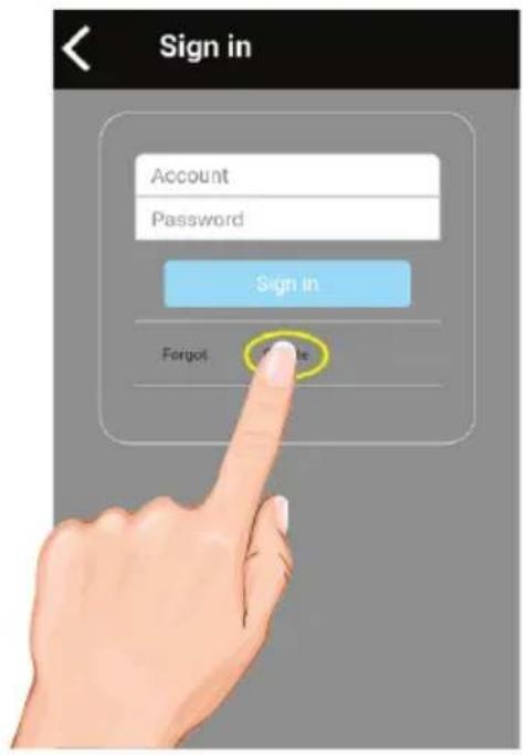 Sign in Account Password Sign in Forgot Save