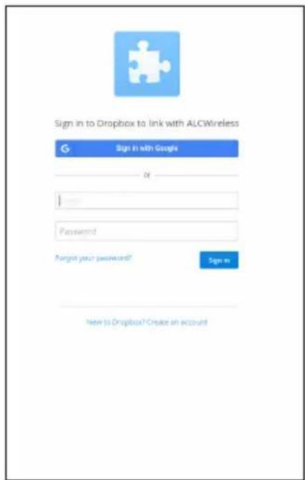 Sign in to Dropbox to link with AUCWireless G Sign in with Google Of Password Forgot your password? Sign in How to Dropbox? Create an account
