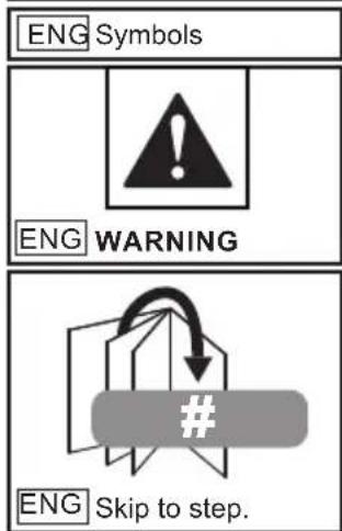 Peerless-AV DS-LEDTK-6S - WARNING - 1