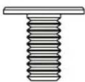 Peerless-AV DS-LEDTK-6S - 14-10 x 1.75 wood screw - 2