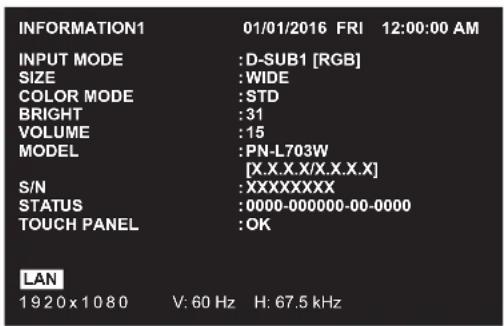 SHARP AQUOS Board PN--L603WA - DISPLAY - 1