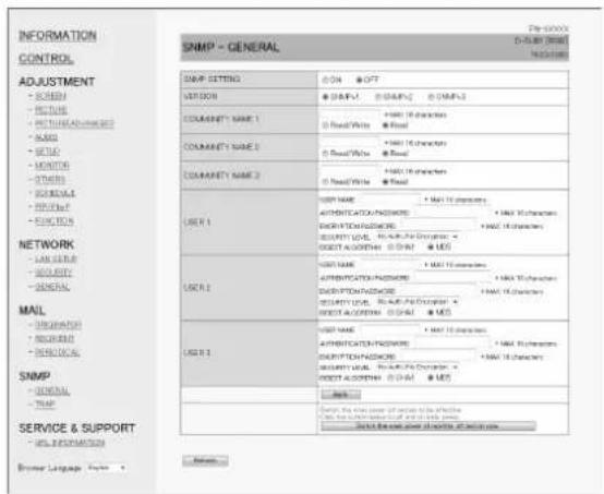 SHARP AQUOS Board PN--L603WA - SNMP - 1