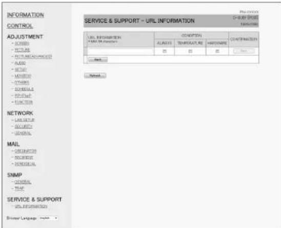 SHARP AQUOS Board PN--L603WA - (URL INFORMATION) - 1