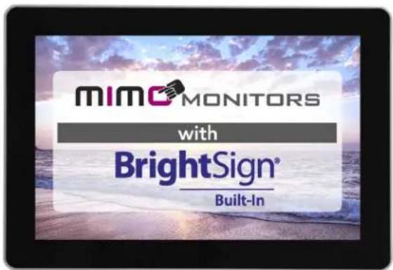 MIMO MONITORS with BrightSign® Built-In