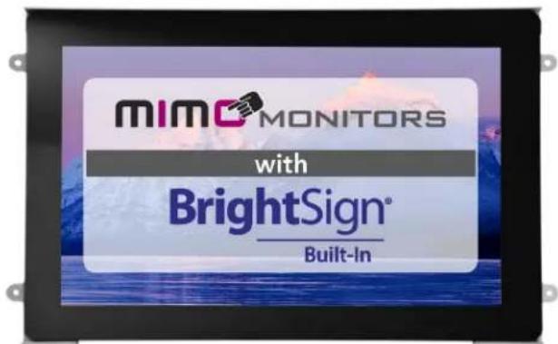 mIMO MONITORS with BrightSign® Built-In