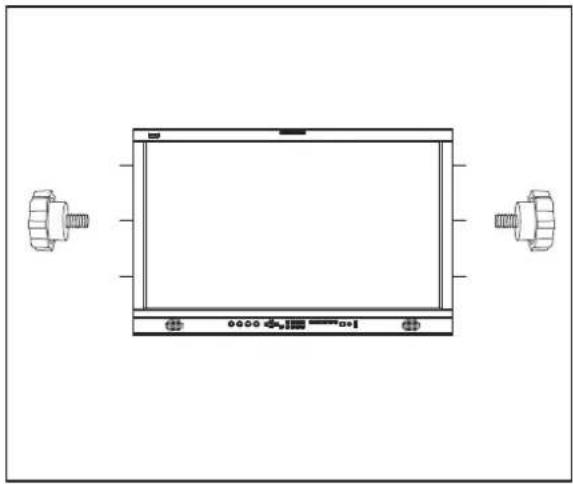 JVC DT-U31PRO - Using the monitor on U-stand - 1