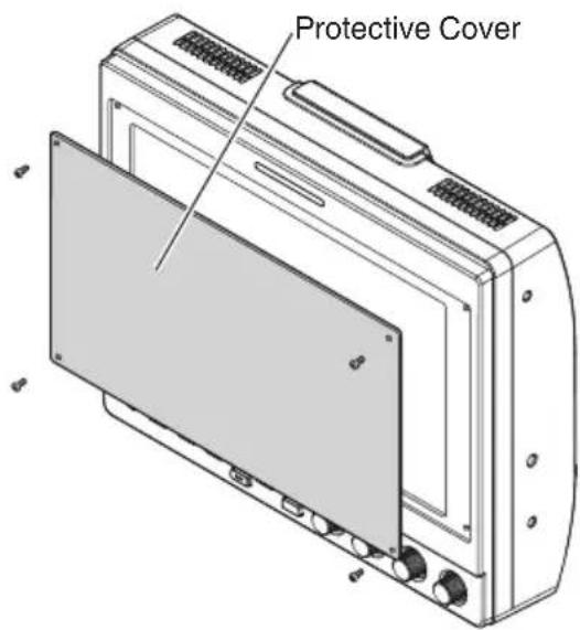 JVC VF-HP900 - Attaching the Protective Cover - 1