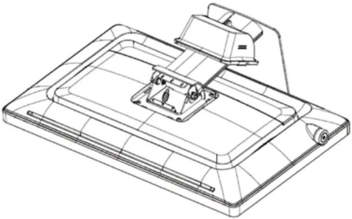 Baaske Medical e-medic 24AM+ - Stand removal & VESA mount installation - 1